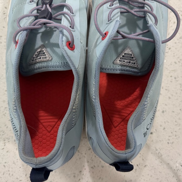 Colombia Light Blue Men's Sneakers - Picture 3 of 3